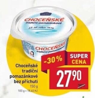 Tradiční pomazánkové Choceňské