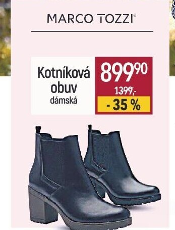Dámská kotníková obuv Marco Tozzi