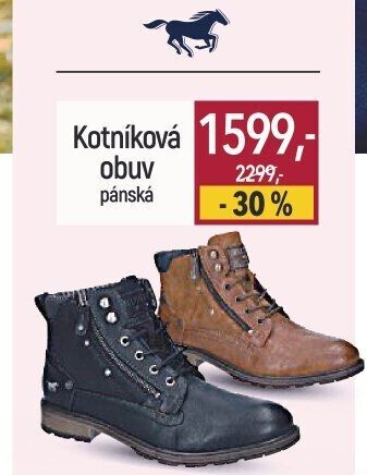 Pánská kotníková obuv Mustang