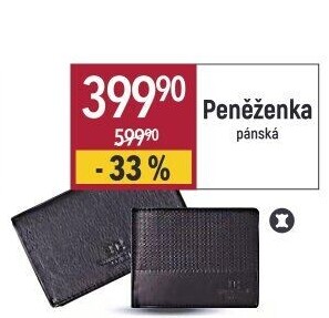 Pánská kožená peněženka