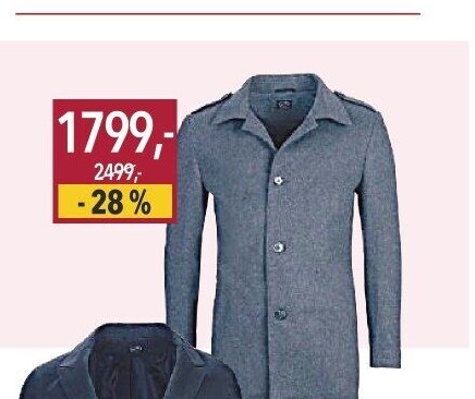 Pánský kabát Prego