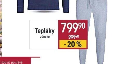 Tepláky pánské LRS