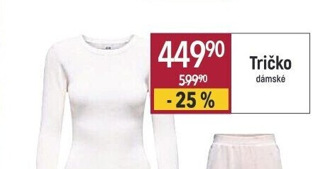 Tričko dámské s dlouhým rukávem JDY