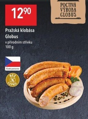 Pražská klobása Globus
