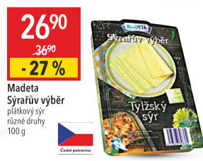 Sýr tylžský Sýrařův výběr Madeta