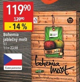 Mošt jablečný Bohemia Apple