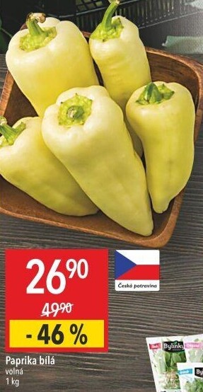 Paprika bílá