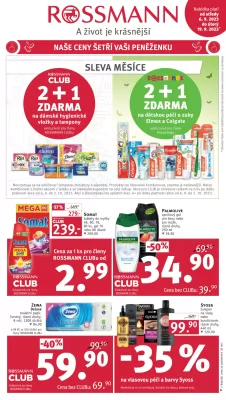 akční leták ROSSMANN drogerie 6.9.2023-19.9.2023