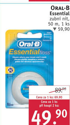 Dentální nit Essential Oral-B