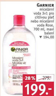 Dvoufázová micelární voda 3v1 Garnier