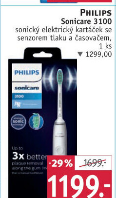 Elektrický zubní kartáček Philips Sonicare ProtectiveClean 3100