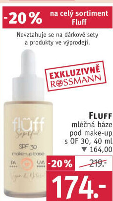 Mléčná báze pod make-up OF 30 Fluff
