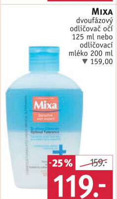 Odličovač očí dvoufazový Mixa