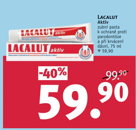 Pasta na zuby Aktiv Lacalut