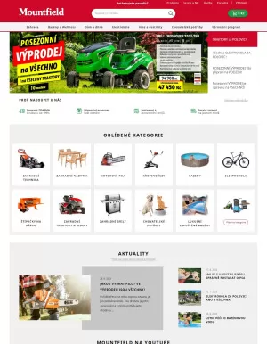 akční leták Mountfield 6.9.2023-12.9.2023