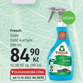 Čistič kuchyní ve spreji Soda Frosch