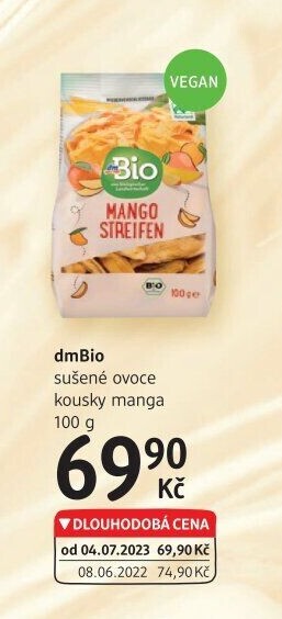 Mango sušené Dm Bio