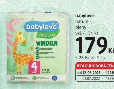 Pleny dětské Babylove Nature