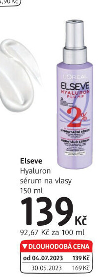 Sérum na vlasy Hyaluron Elséve L'