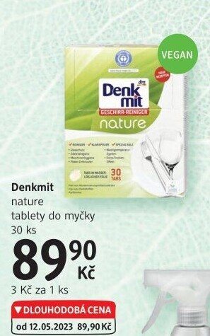 Tablety do myčky Nature Denkmit