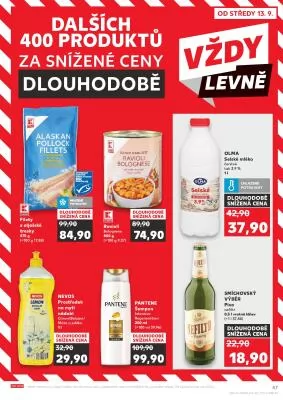 akční leták Kaufland 13.9.2023-19.9.2023