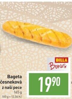 Bageta česneková