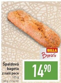 Bageta špaldová
