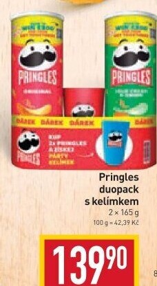 Chipsy Pringles - tubus