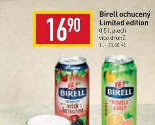 Nealkoholické pivo ochucené Birell