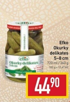 Okurky delikates Efko