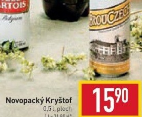 Pivo Kryštof Pivovar Nová Paka