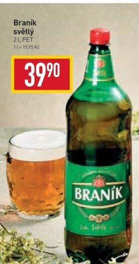 Pivo světlé Braník - BILLA akcniletaky.com