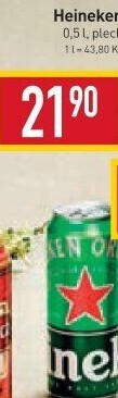 Pivo světlý ležák Heineken