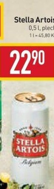 Pivo světlý ležák Stella Artois