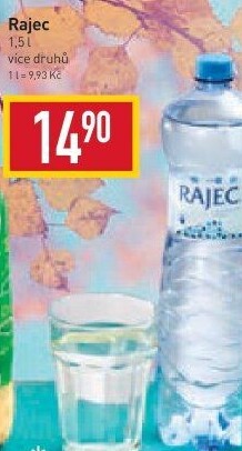 Přírodní voda Rajec