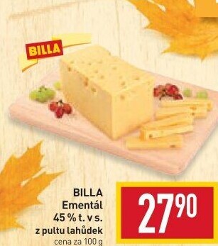 Sýr Ementál Billa