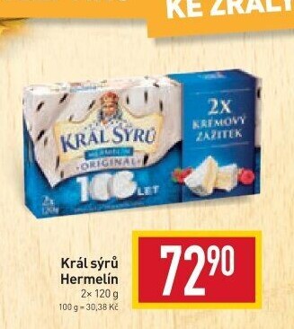 Sýr Hermelín Král sýrů