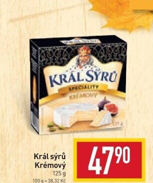 Sýr krémový Král Sýrů