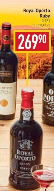 Víno červené Ruby Royal Oporto Real Companhia Velha