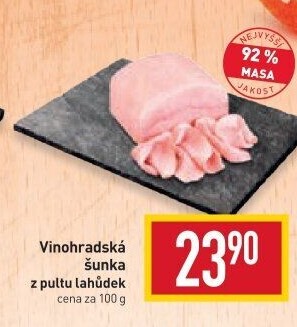 Vinohradská šunka nejvyšší jakosti