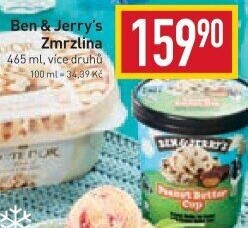 Zmrzlina v kelímku Ben&amp