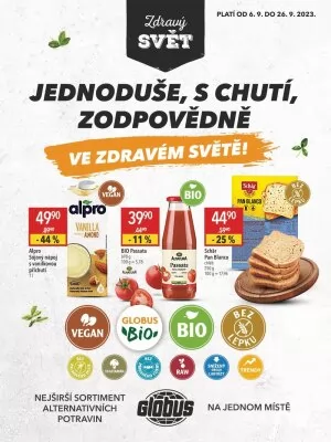 akční leták Globus 6.9.2023-26.9.2023