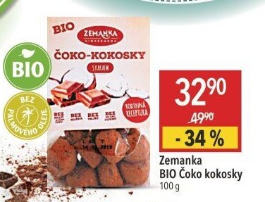 Kokosky Biopekárna Zemanka