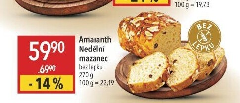 Mazanec bez lepku Amaranth