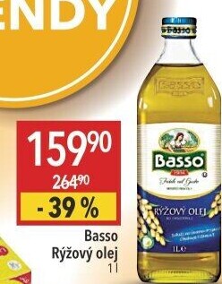 Olej rýžový Basso