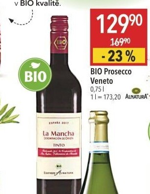 Prosecco bio Alnatura