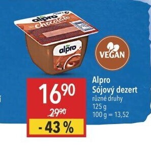 Sójový dezert Alpro Soya