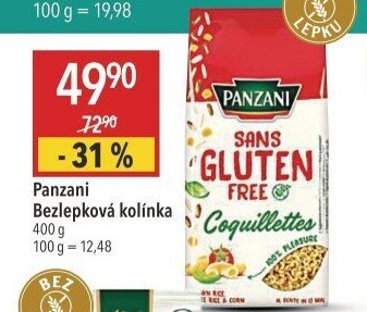 Těstoviny bez lepku Gluten Free Panzani