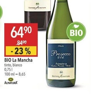 Vino La Mancha Tinto bio Alnatura