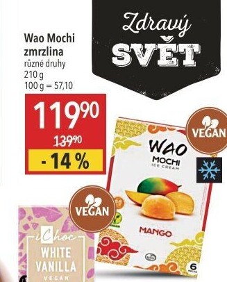 Zmrzlina Wao Mochi